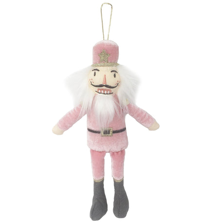 Pink Nutcracker Ornament - HoneyBug 