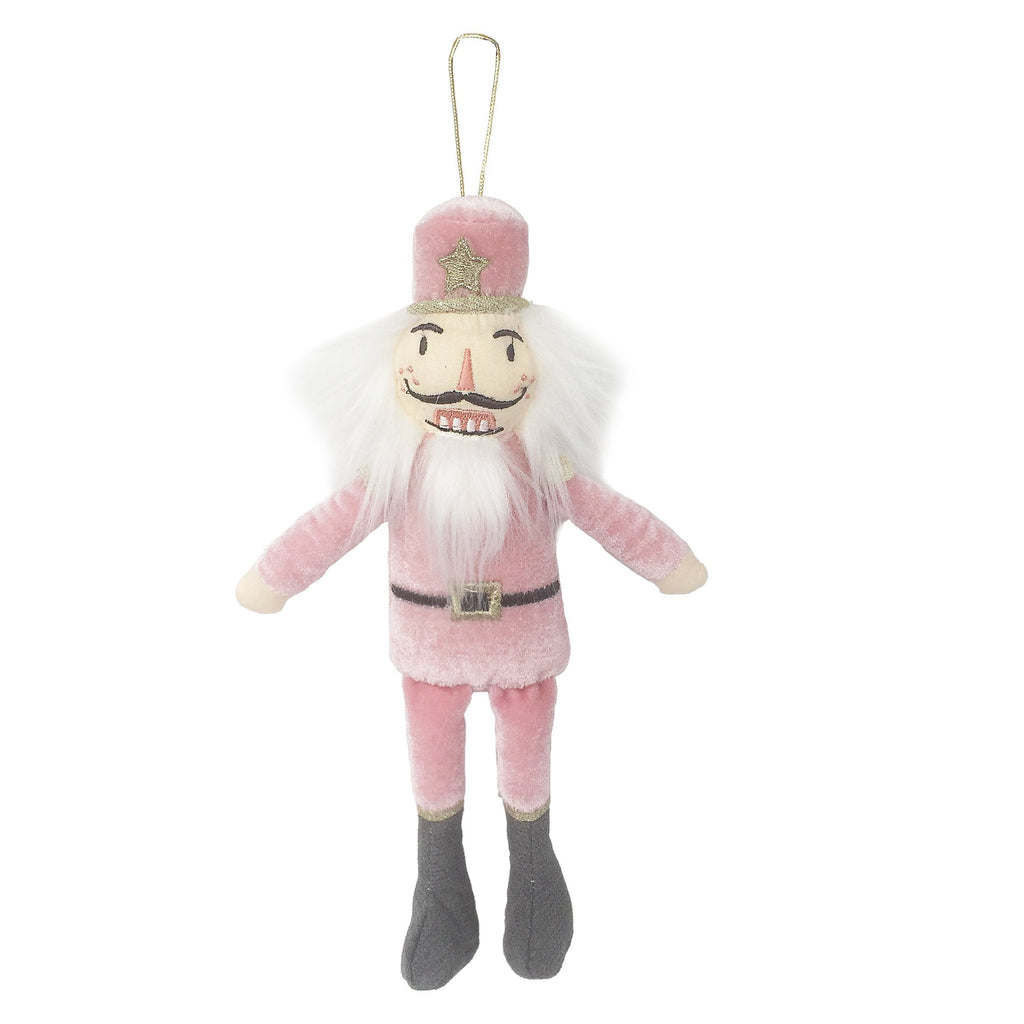 Pink Nutcracker Ornament - HoneyBug 