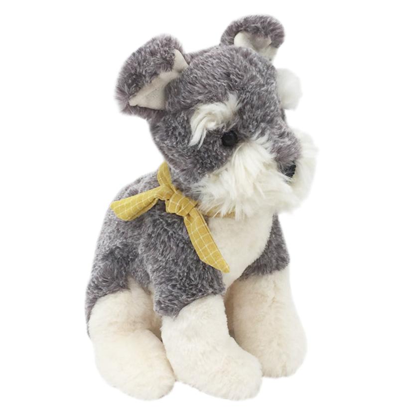 'Winston' The Schnauzer Puppy Plush Toy - HoneyBug 