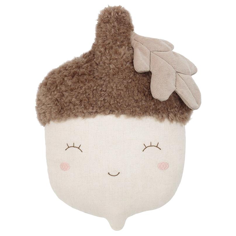 Nutty Acorn Accent Decor Plush Pillow - HoneyBug 