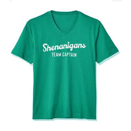 Shenanigans Team Captain Green Women's Tee - HoneyBug 