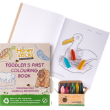 The Creative Kid Coloring Set - Endangered Animals Adventure by Honeysticks USA - HoneyBug 