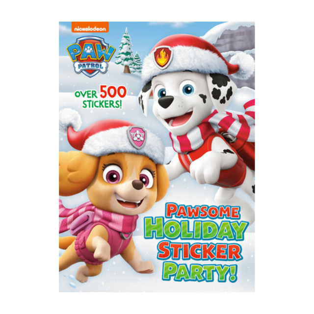 Pawsome Holiday Sticker Party! (PAW Patrol) - HoneyBug 