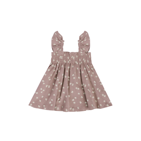 Smocked Jersey Dress | Butterflies - HoneyBug 