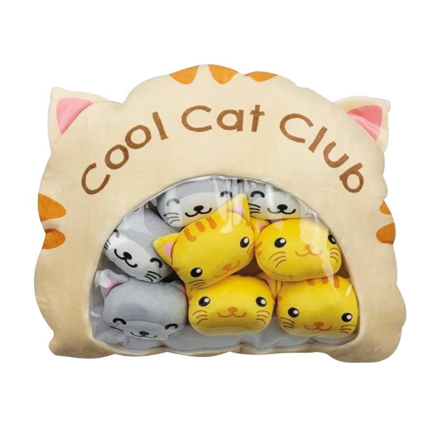 Tic Tac Toe Plushies - Cat - HoneyBug 