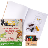 The Creative Kid Coloring Set - North American Adventure by Honeysticks USA - HoneyBug 