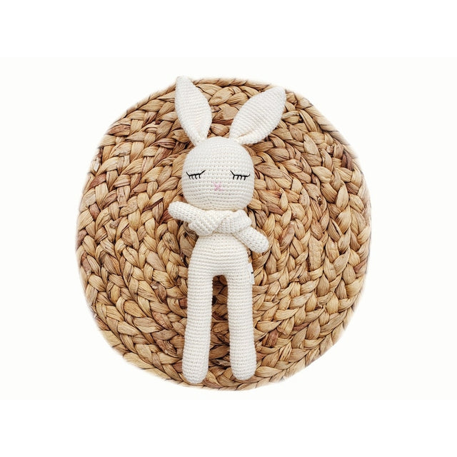 Sleepy Bunny Doll White - HoneyBug 