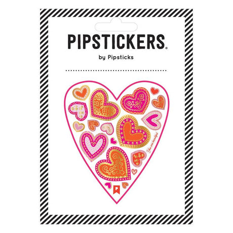 Beautiful Hearts Stickers - HoneyBug 