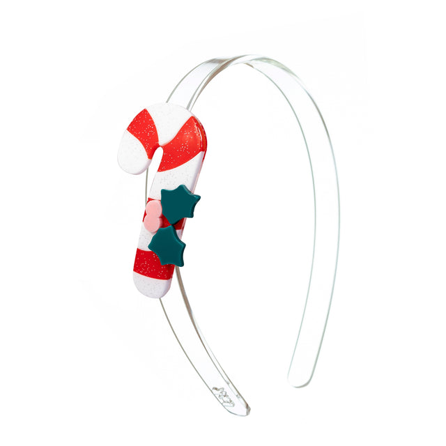 Candy Cane Red Strips Headband - HoneyBug 