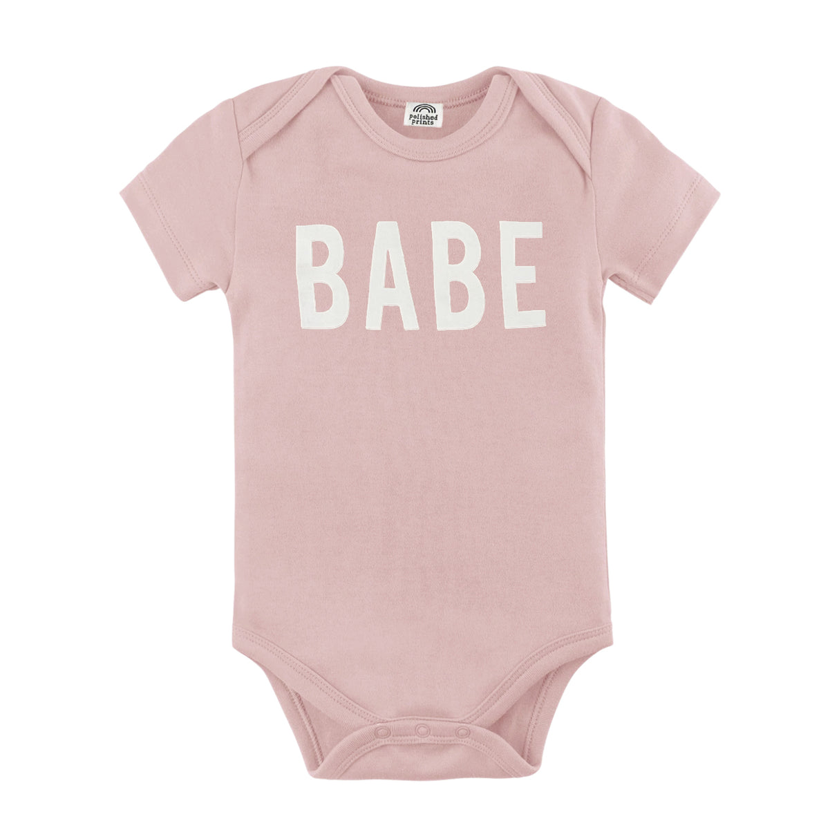 BABE Infant Onesie- Pink - HoneyBug 