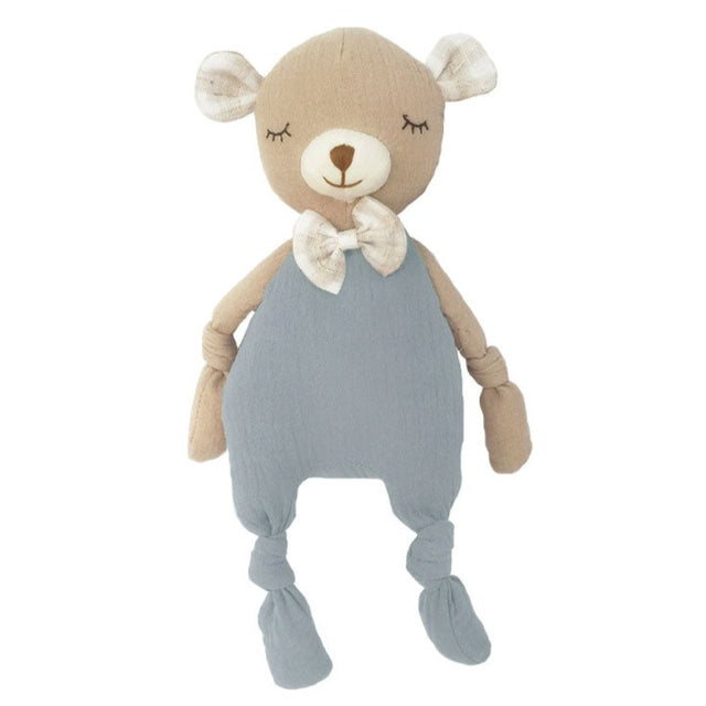 Petit Bear Muslin Knotted Doll - HoneyBug 