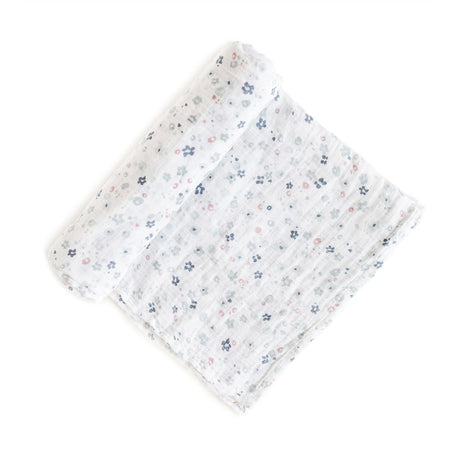 Organic Swaddle - Bluebells - HoneyBug 