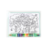 Box of 12 - Kids Color-In Postcard Kit - HoneyBug 