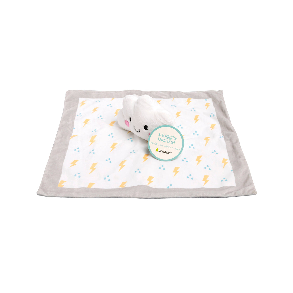 Cloud Lovey Blanket - White - HoneyBug 