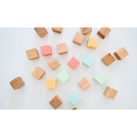 Classic Silicone + Wood Block Set - HoneyBug 