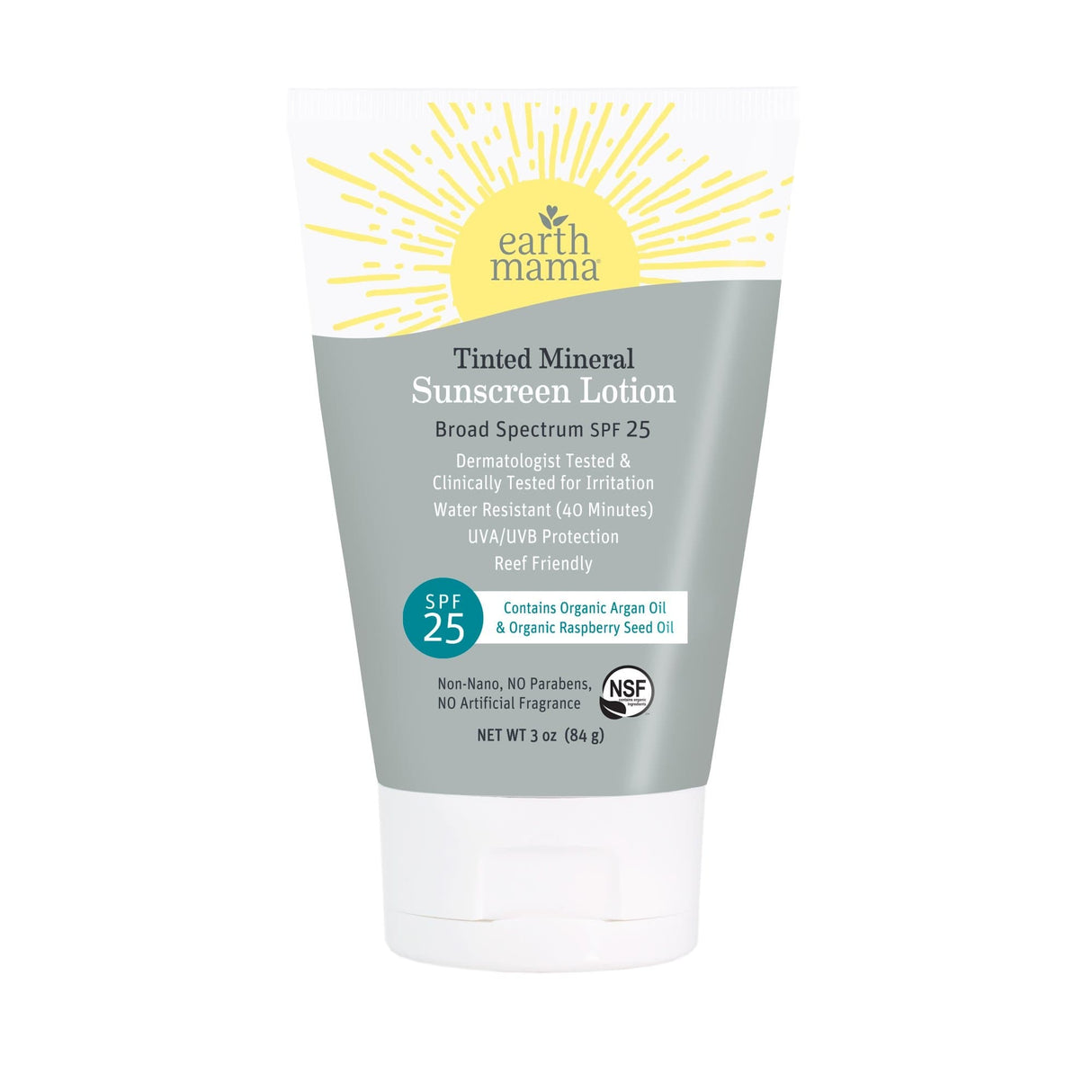 Tinted Mineral Sunscreen Lotion SPF 25 - HoneyBug 