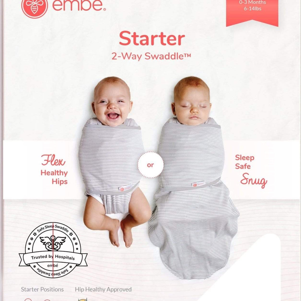 Disperse | Starter Swaddle Original - HoneyBug 