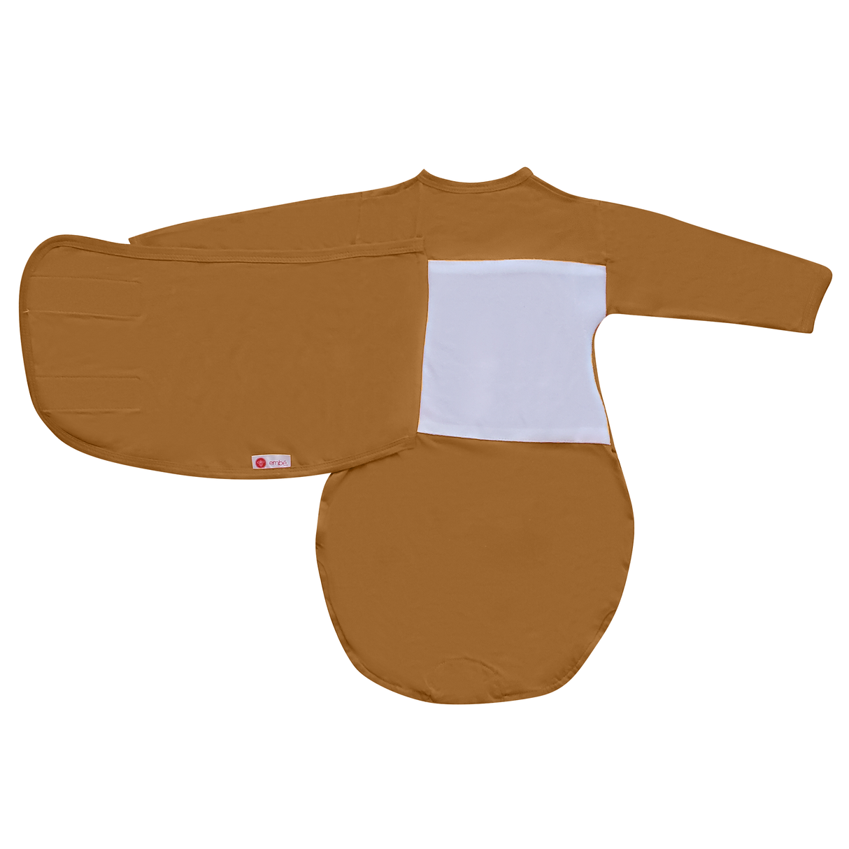 Sand | Starter Swaddle with Long Sleeves - HoneyBug 