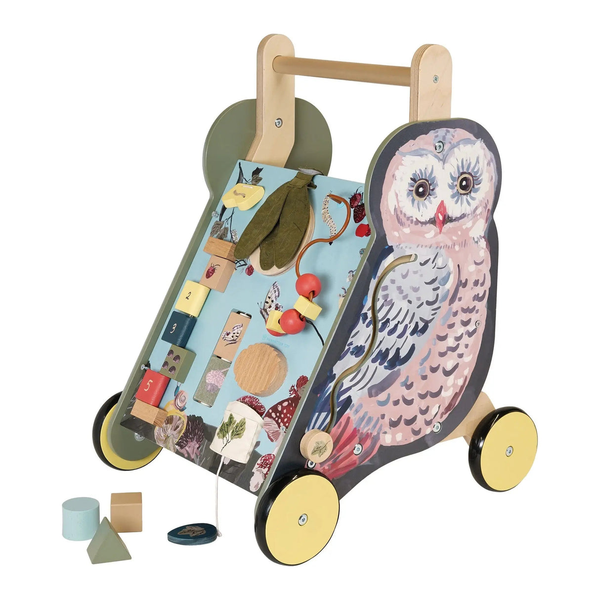 Wildwoods Owl Push-Cart by Manhattan Toy - HoneyBug 