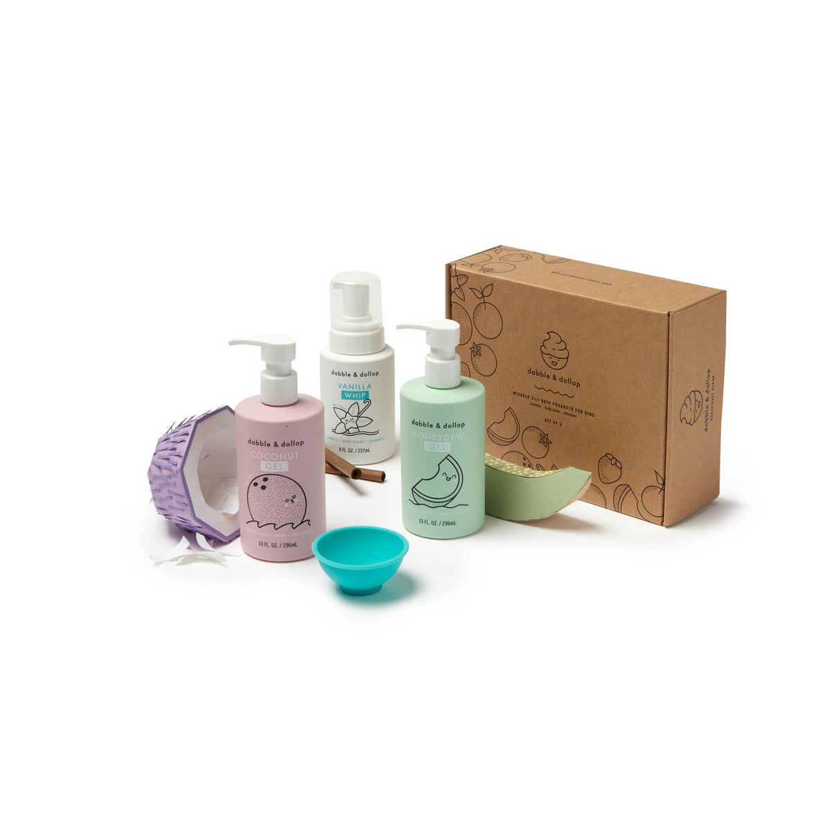 Day At The Beach Bubble Box Bath Set - HoneyBug 