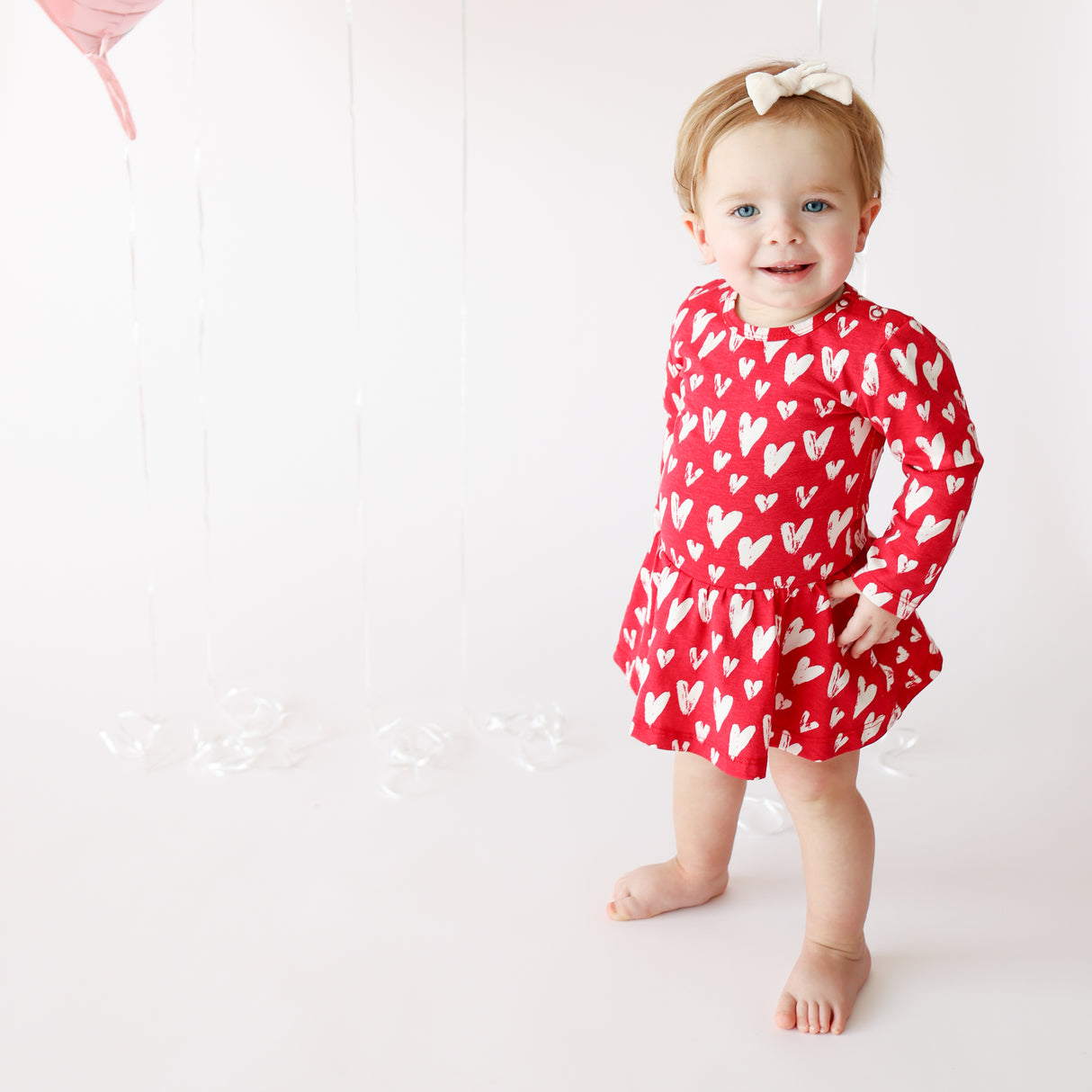 Lola & Taylor Charlotte Dress - Lot's of Love - HoneyBug 