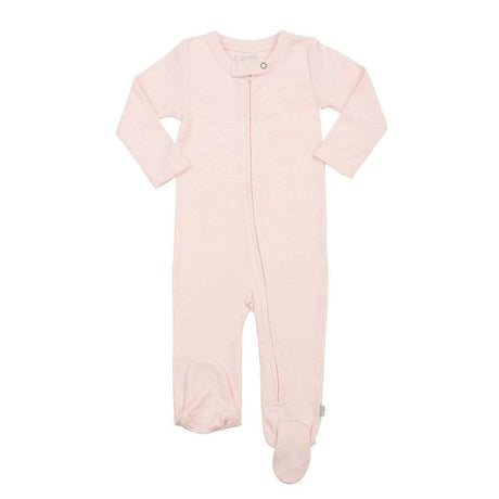 Basics - Footie (Pink) - HoneyBug 