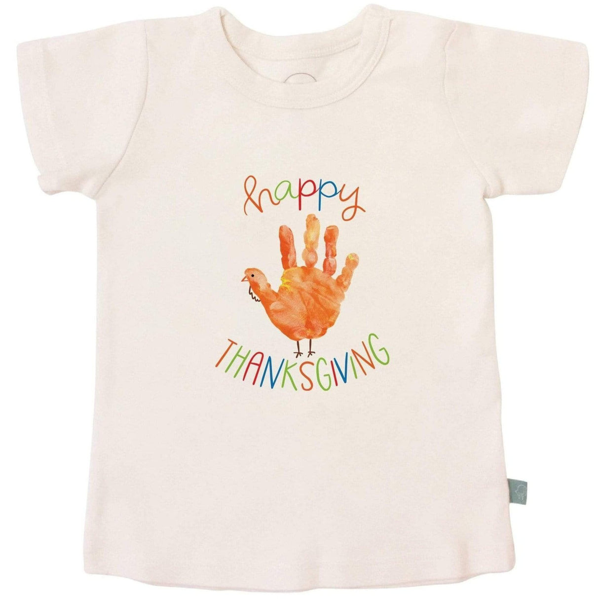 Hand First Thanksgiving T-shirt - HoneyBug 