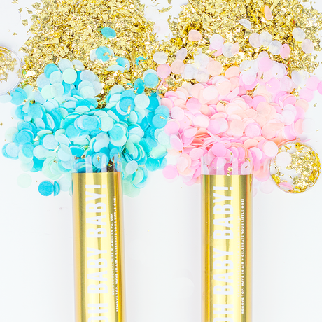 Gender Reveal Confetti Popper - It's a Boy! - HoneyBug 