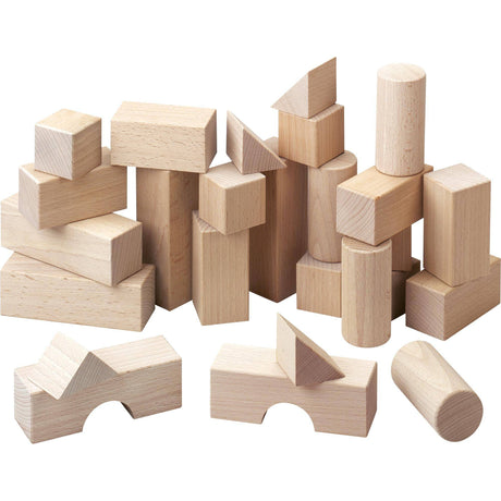 Basic Building Blocks 26 Piece Starter Set - HoneyBug 