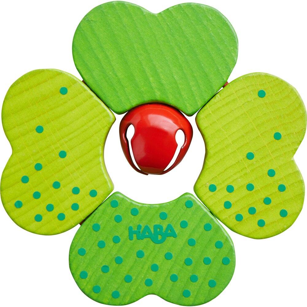 Wooden Clutching Toy Shamrock - HoneyBug 