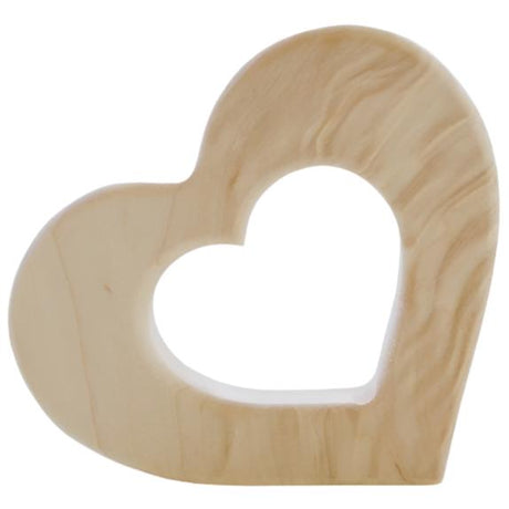 Heart Wooden Baby Grasping Toy - HoneyBug 