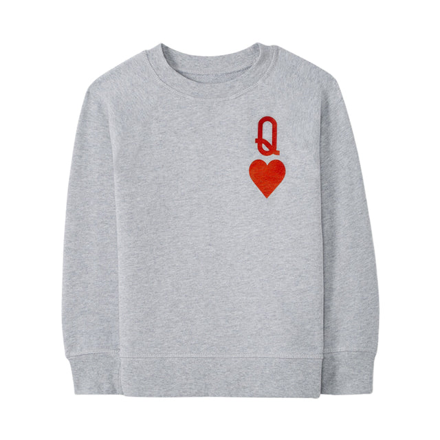 Queen of Hearts Women's Sweatshirt - HoneyBug 