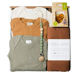 Modern Baby Essentials - 3 Pack Basics Earth Tones - HoneyBug 