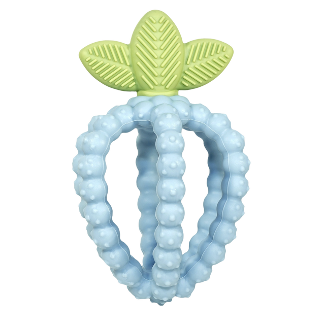 RaZberry Bites Teething Toy - Blue - HoneyBug 