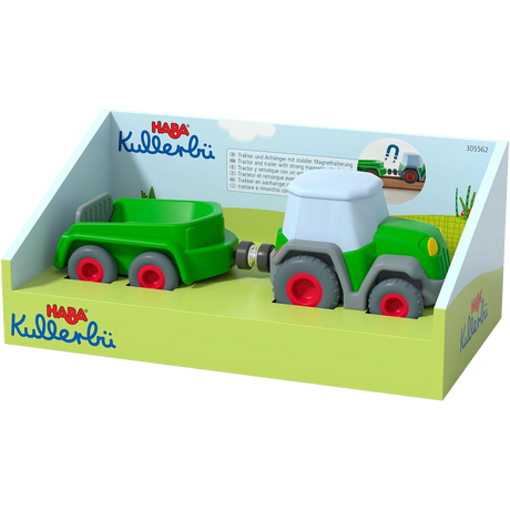 Kullerbu-Tractor With Trailer - HoneyBug 