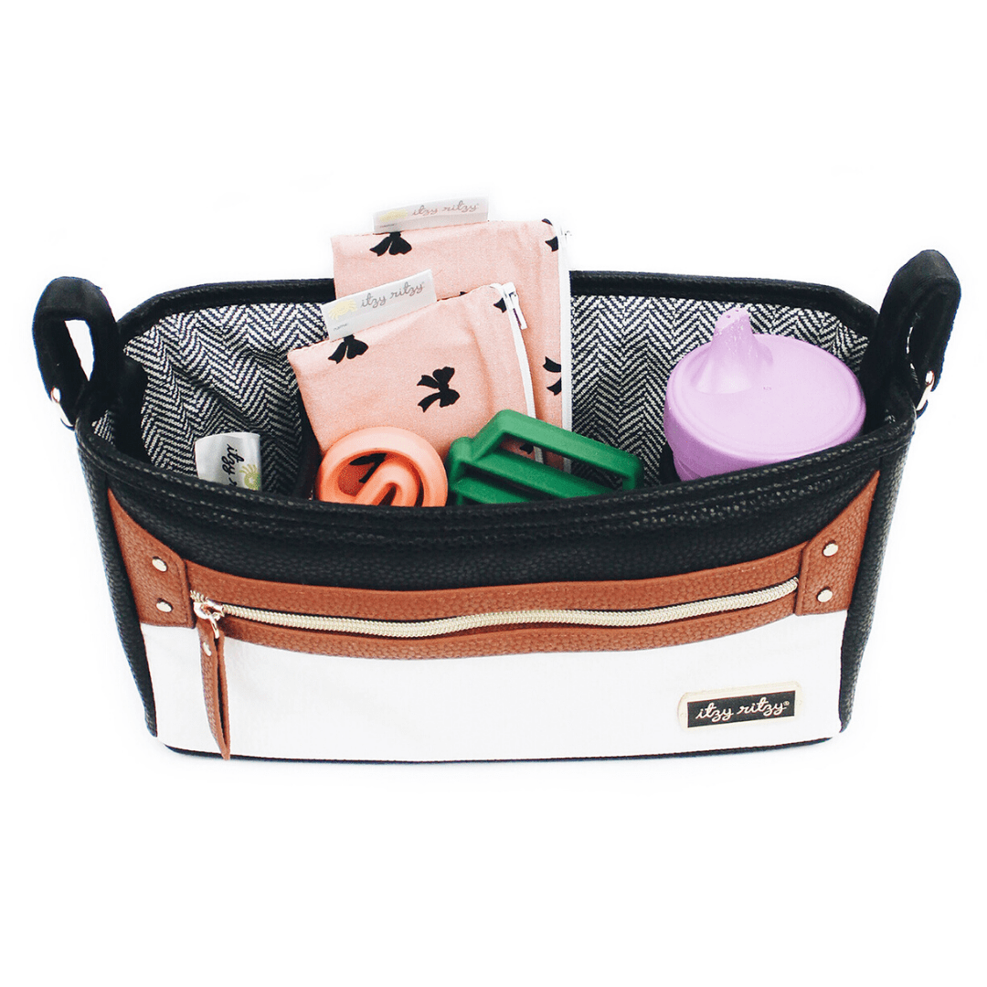 Coffee & Cream Travel Stroller Caddy - HoneyBug 