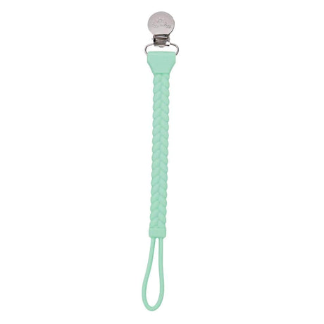 Mint Sweetie Strap Pacifier Clip - HoneyBug 