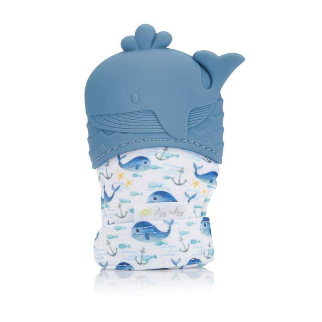 Teething Mitt - Whale - HoneyBug 