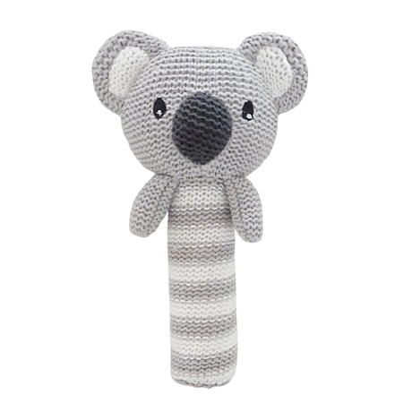 Huggable Knit Rattle - Kirby Koala - HoneyBug 