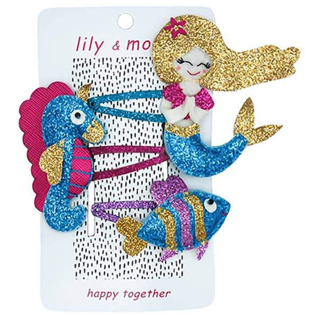 Splish Splash Mermaid Hair Clips - HoneyBug 