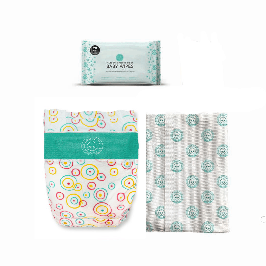 On the Go Diaper Changing Set X 1 - HoneyBug 