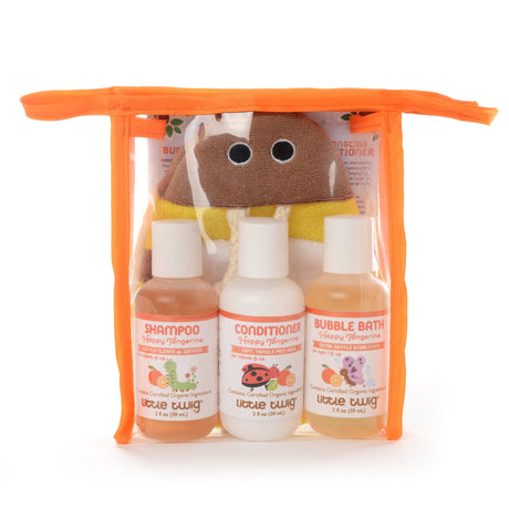 Travel Set - Tangerine + Bee - HoneyBug 