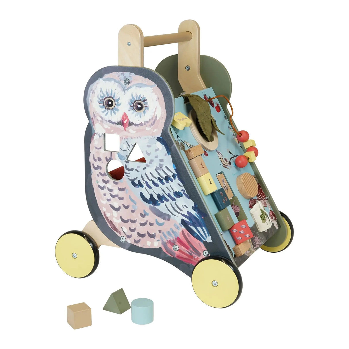 Wildwoods Owl Push-Cart by Manhattan Toy - HoneyBug 