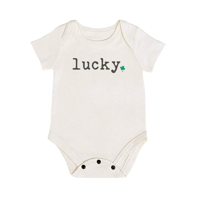 Lucky - Long Sleeve Bodysuit - HoneyBug 