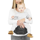 2-in-1 Carrier + Hip Seat - Grey - HoneyBug 