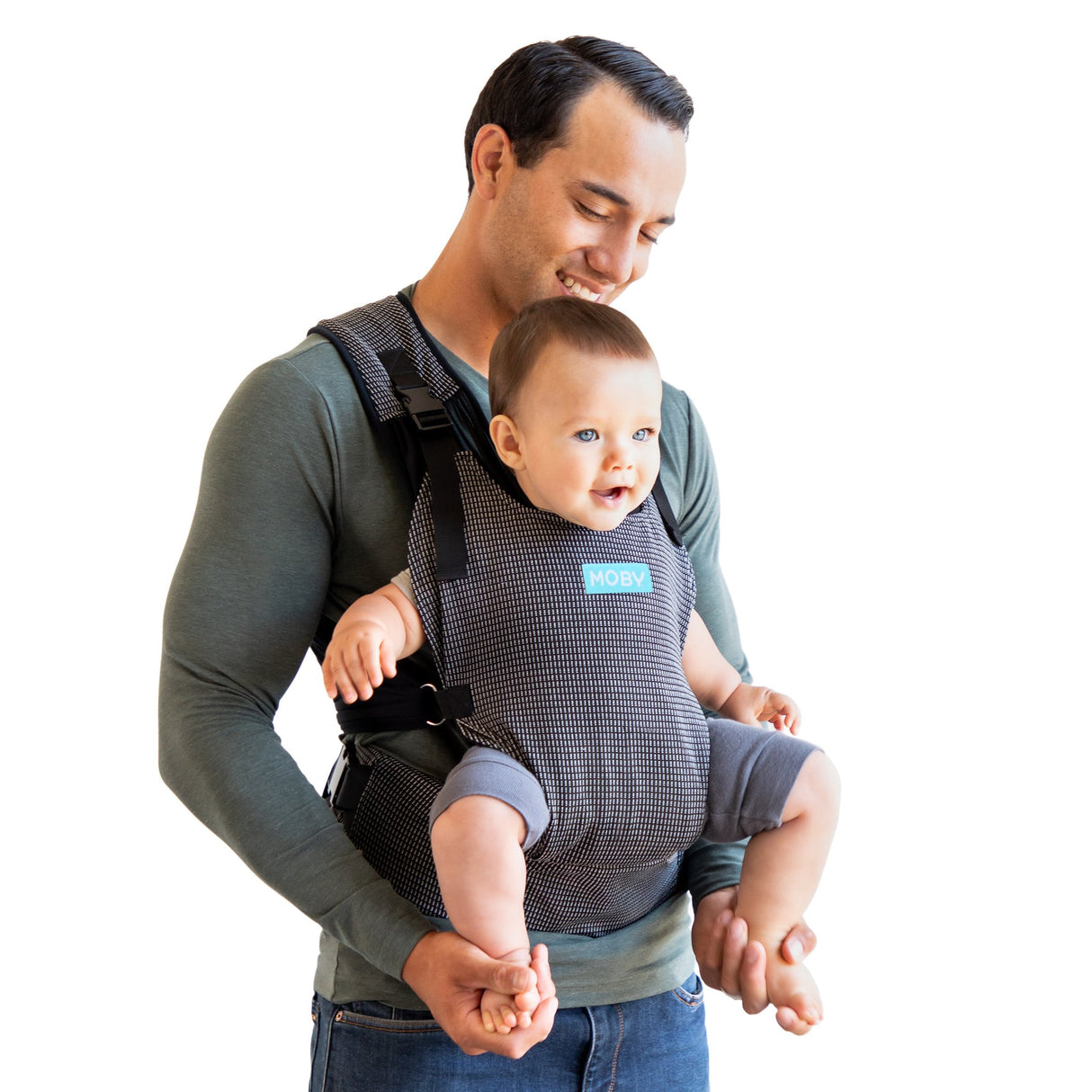 MOBY Wrap Cloud Ultra-Light Hybrid Carrier - High Rise - HoneyBug 