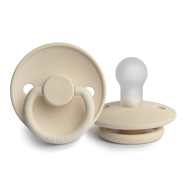 FRIGG Silicone Pacifier (Cream) - HoneyBug 