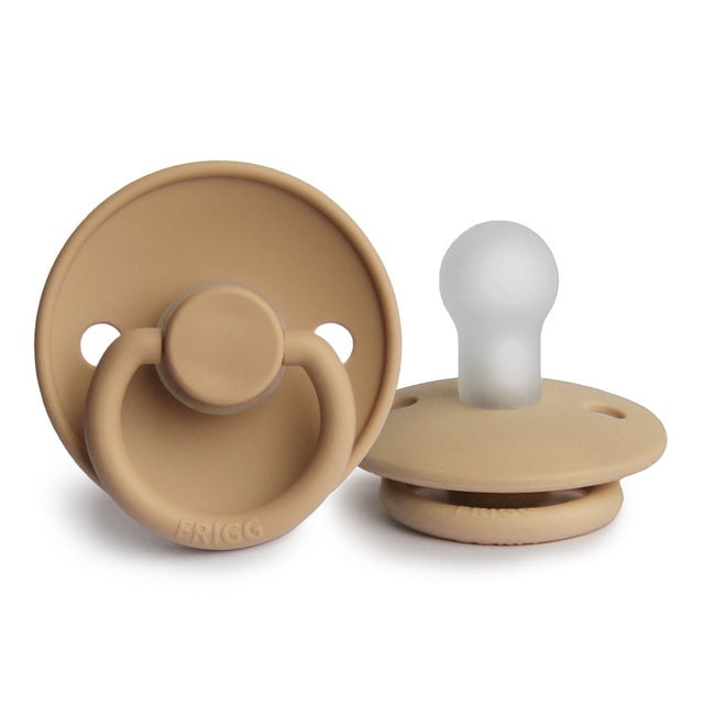 FRIGG Silicone Pacifier (Croissant) - HoneyBug 