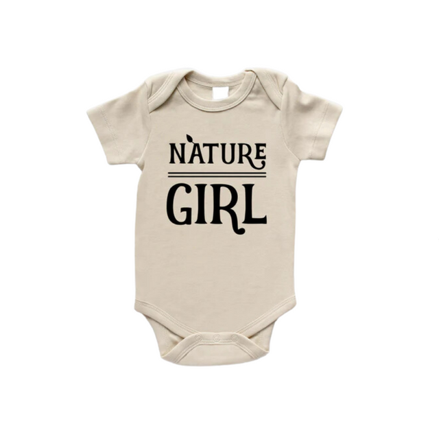 Nature Girl Bodysuit - Cream - HoneyBug 