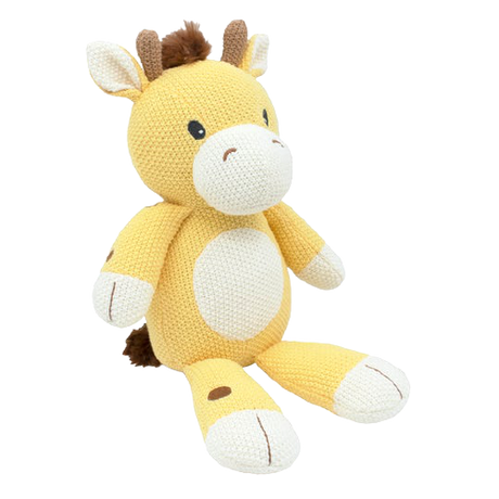 Whimsical Knit Toy - Noah Giraffe - HoneyBug 